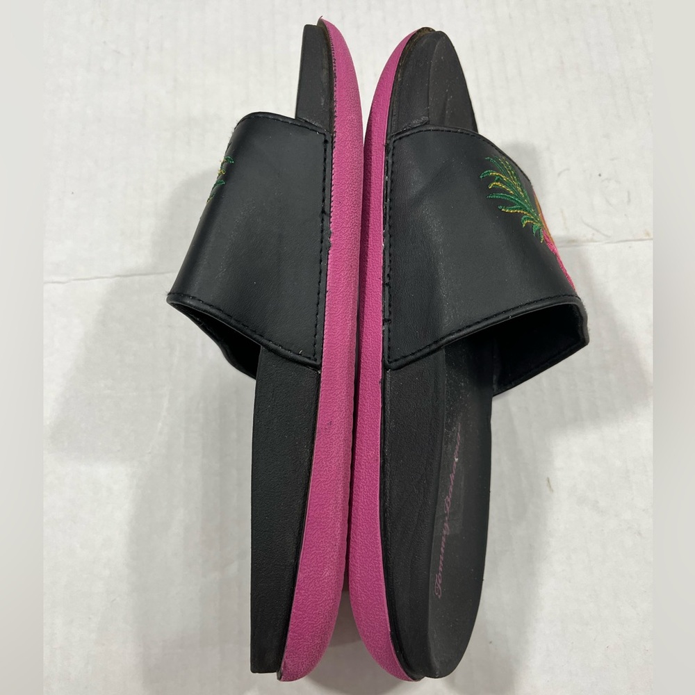 TOMMY BAHAMA EMBROIDERED SLIDE SANDAL - Picture 10 of 12